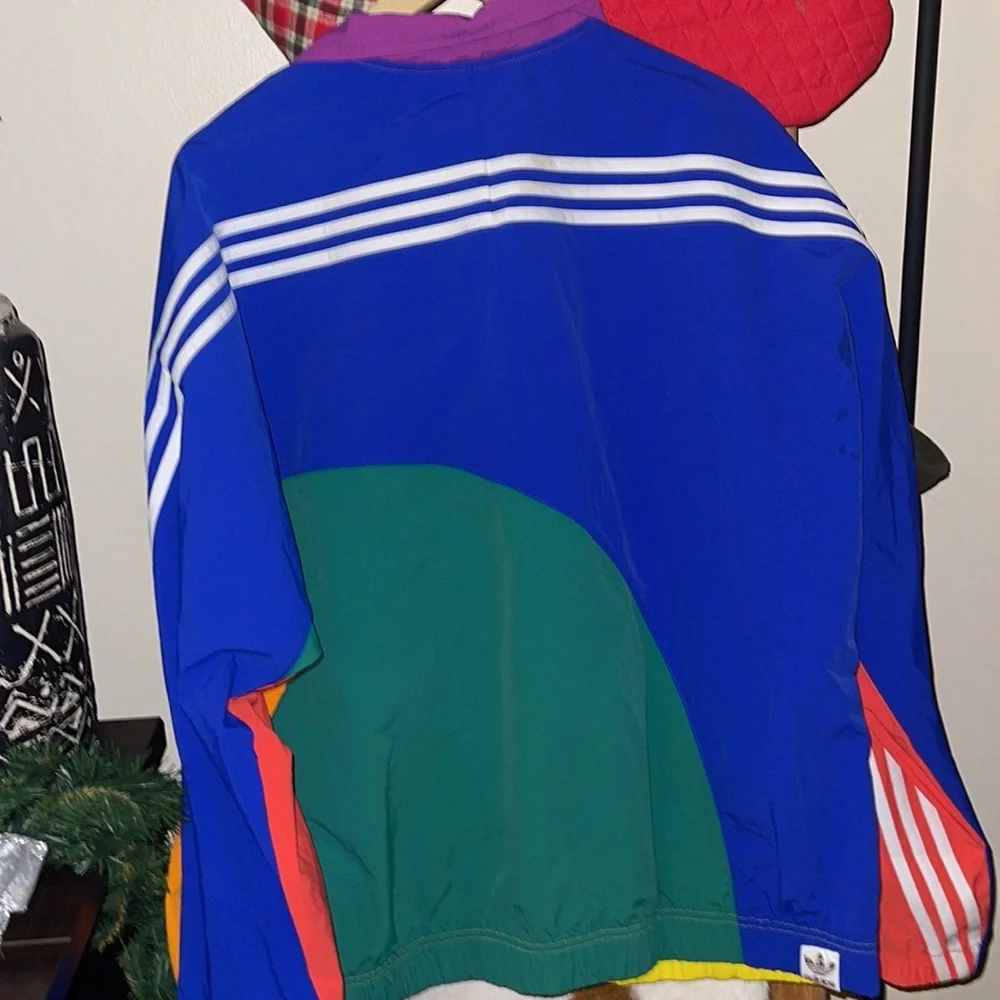 RARE Adidas Color Block Jacket - Picture 5 of 5